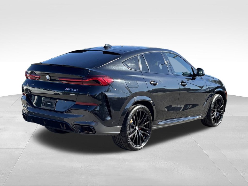 Used 2021 BMW X6 M50i w/ Executive Package AWD/4WD image 3