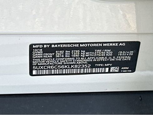 Used 2019 BMW X5 xDrive40i w/ Convenience Package image 36