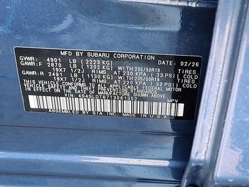 New 2026 Subaru Forester Touring image 21