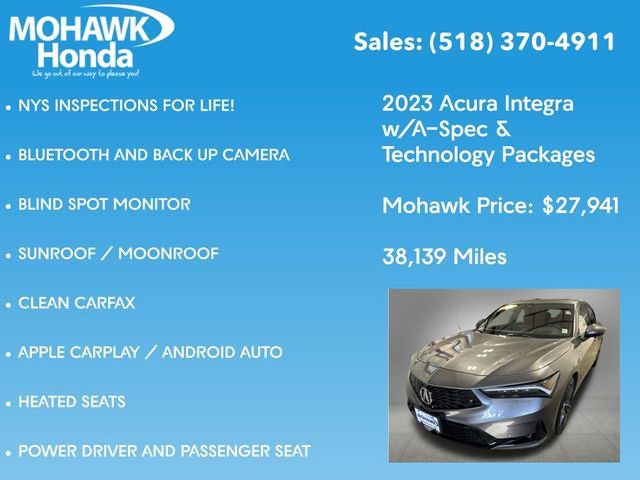 Used 2023 Acura Integra A-Spec w/ Technology Package FWD image 7