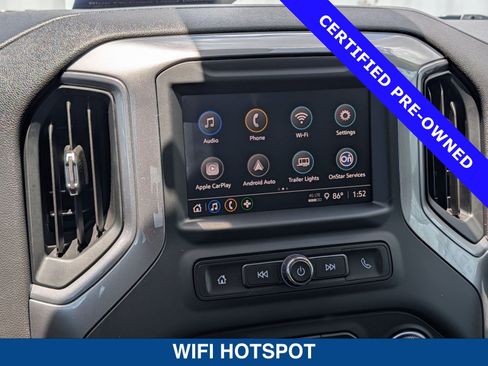 Used 2024 Chevrolet Silverado 1500 Custom w/ Turbomax Blackout Package AWD/4WD image 31
