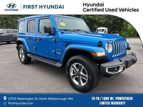 Used 2023 Jeep Wrangler Unlimited Sahara w/ Cold Weather Group AWD/4WD image 1