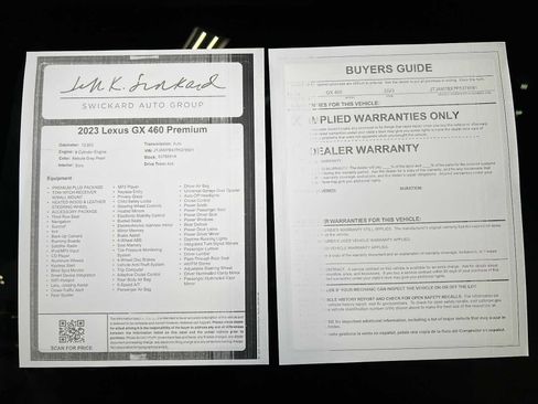 Used 2023 Lexus GX 460 Premium w/ Premium Plus Package image 39