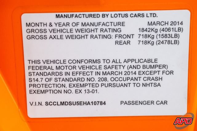 Used 2014 Lotus Evora S RWD image 72