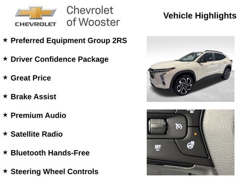 New 2026 Chevrolet Trax RS w/ Driver Confidence Package FWD image 2