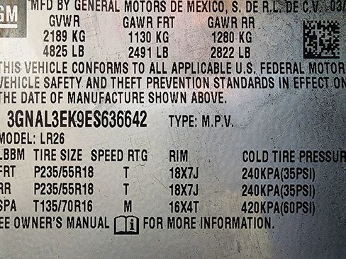 Used 2014 Chevrolet Captiva Sport LT w/ Convenience Package image 39