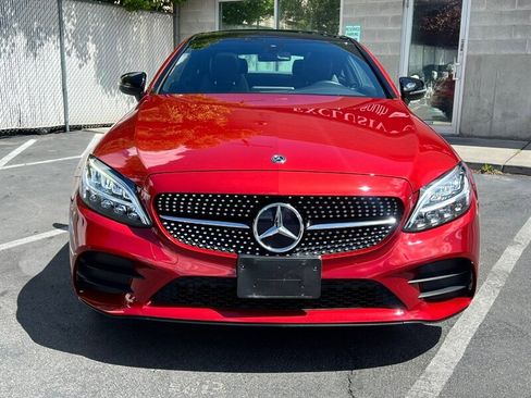 Used 2019 Mercedes-Benz C 300 4MATIC Coupe w/ AMG Line image 2