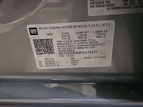 Used 2023 GMC Sierra 1500 SLT w/ SLT Convenience Package image 41