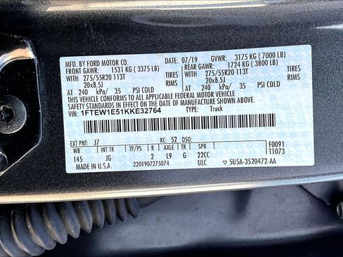 Used 2019 Ford F150 XL w/ Equipment Group 101A Mid image 33