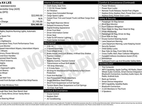 Used 2025 Kia K4 LXS image 33