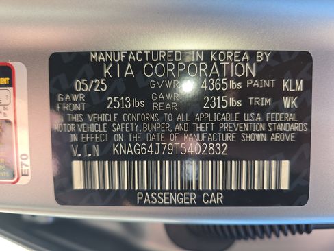 New 2026 Kia K5 GT-Line w/ GT-Line Red Interior Package image 36