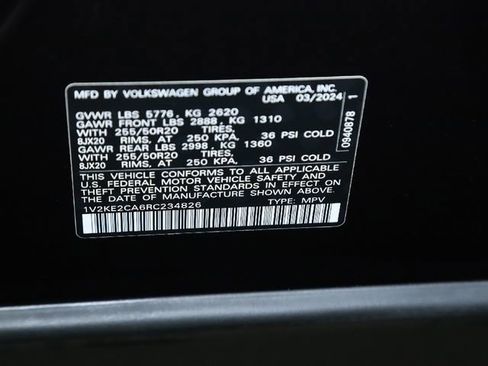 Used 2024 Volkswagen Atlas Cross Sport SE w/ Panoramic Sunroof Package image 21