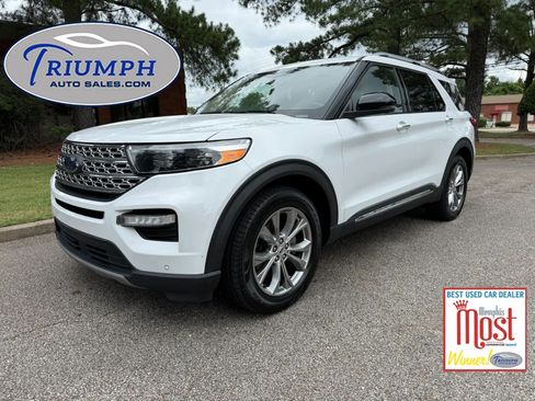 Used 2021 Ford Explorer Limited w/ Equipment Group 301A RWD image 1