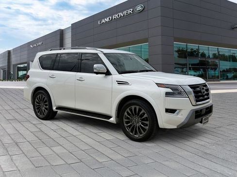 Used 2023 Nissan Armada Platinum w/ Captain's Chairs Package AWD/4WD image 7