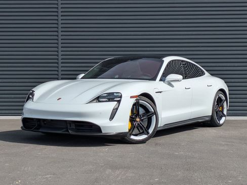 Certified 2022 Porsche Taycan Turbo S image 1