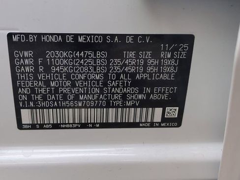 New 2025 Acura ADX A-Spec image 13