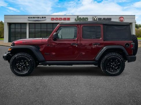 Certified 2021 Jeep Wrangler Unlimited Willys image 32