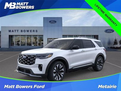 New 2025 Ford Explorer Platinum w/ LUX Leather Package