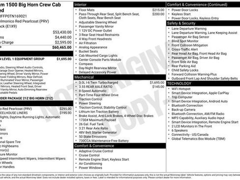 Used 2026 RAM 1500 Big Horn AWD/4WD image 29