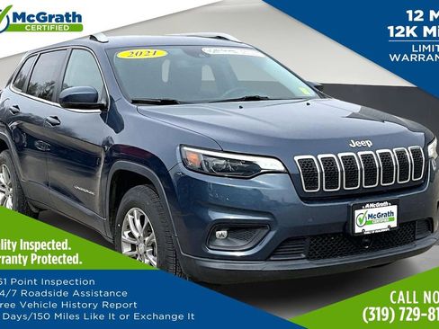 Used 2021 Jeep Cherokee Latitude Plus AWD/4WD image 1