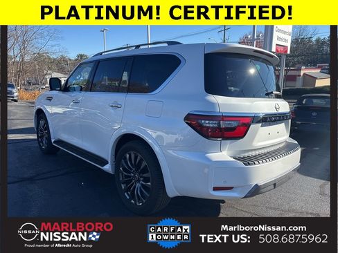Certified 2024 Nissan Armada Platinum w/ Captain's Chairs Package image 5