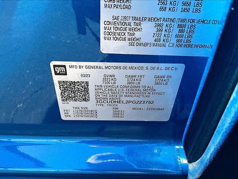 Certified 2023 Chevrolet Silverado 1500 ZR2 w/ Technology Package image 24