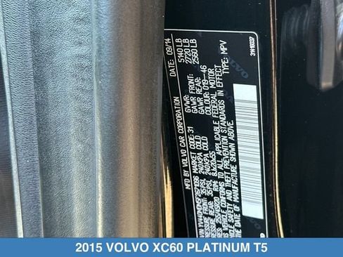 Used 2015 Volvo XC60 T5 Platinum FWD image 33