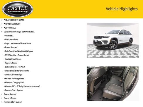 New 2025 Jeep Grand Cherokee Altitude image 3