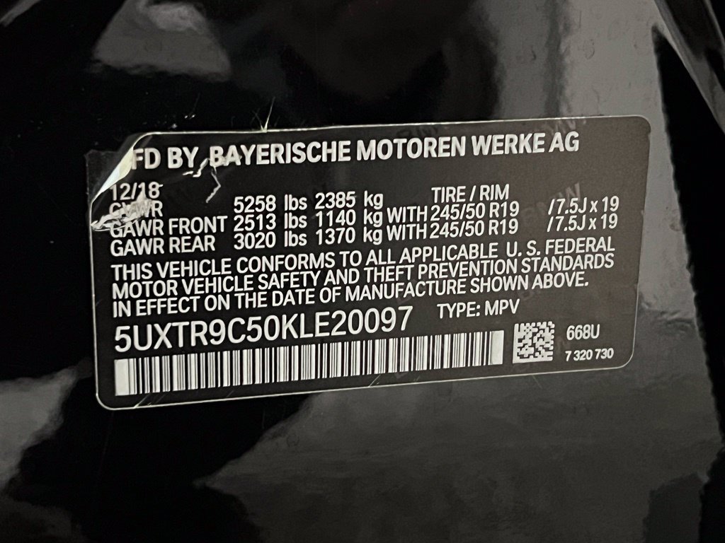 Used 2019 BMW X3 xDrive30i w/ Driving Assistance Package AWD/4WD image 46