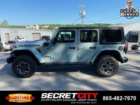 Used 2023 Jeep Wrangler Unlimited Rubicon 4xe w/ Steel Bumper Group AWD/4WD image 10