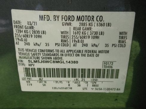 Used 2021 Lincoln Aviator 2WD w/ Elements Package image 33