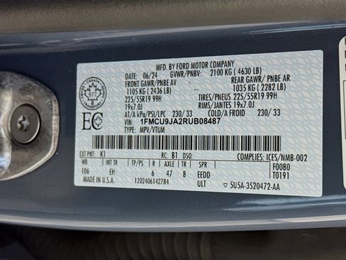 Used 2024 Ford Escape Platinum AWD/4WD image 39