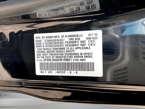 Used 2015 Honda Odyssey EX-L image 16