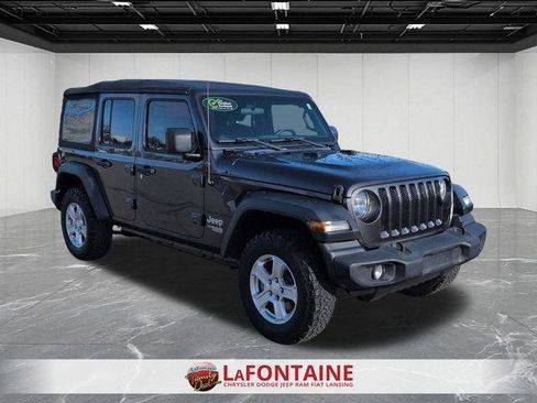 Certified 2018 Jeep Wrangler Unlimited Sport S AWD/4WD image 7