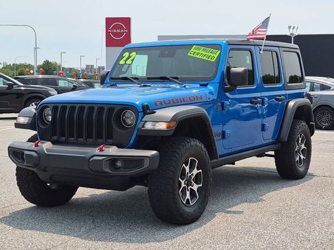 Used 2022 Jeep Wrangler Unlimited Rubicon w/ Cold Weather Group AWD/4WD image 1