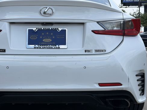 Used 2015 Lexus RC 350 w/ F Sport w/Summer Tires RWD image 6