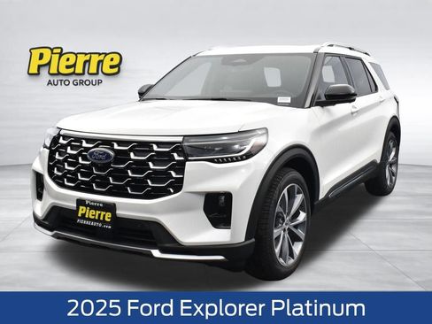 Used 2025 Ford Explorer Platinum w/ Ultimate Package RWD image 1