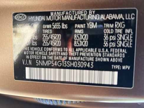 Used 2025 Hyundai Santa Fe Calligraphy FWD image 39