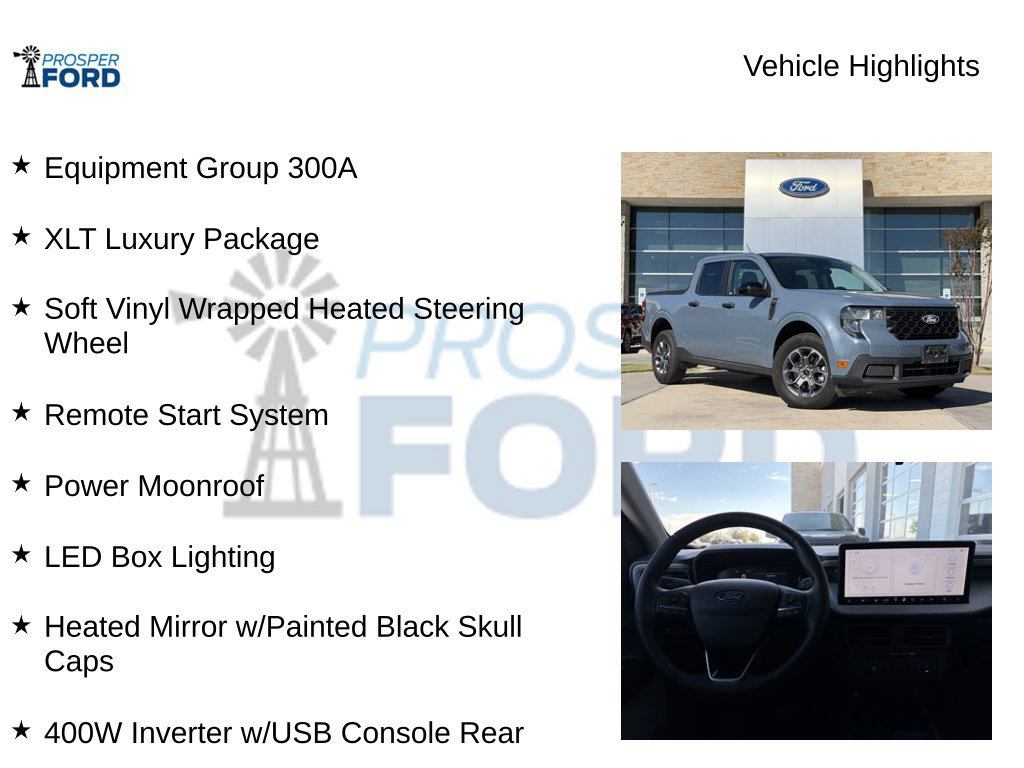 Used 2025 Ford Maverick XLT w/ XLT Luxury Package FWD image 5