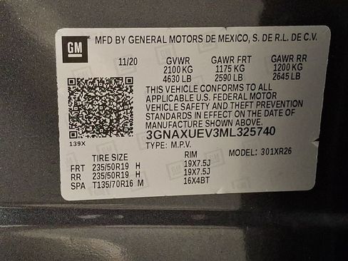 Used 2021 Chevrolet Equinox LT AWD/4WD image 27