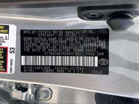 Used 2024 Toyota Camry XSE FWD image 35