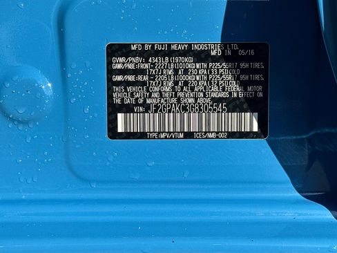 Used 2016 Subaru Crosstrek 2.0i Limited w/ Popular Package #2 image 32