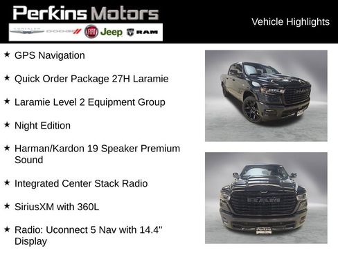 New 2026 RAM 1500 Laramie w/ Night Edition image 2