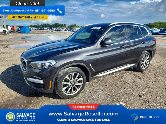 Used 2019 BMW X3 sDrive30i w/ Driving Assistance Package RWD image 1