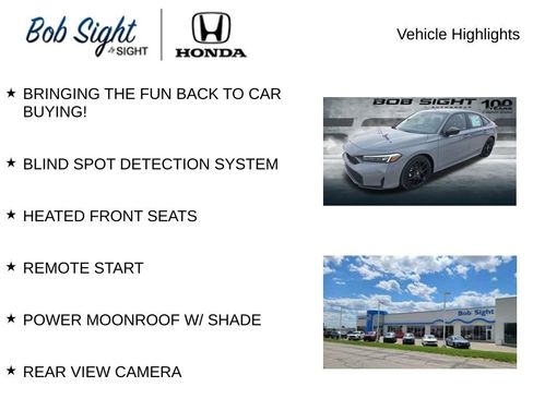 New 2026 Honda Civic Sport image 2