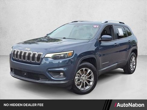 Used 2021 Jeep Cherokee Latitude Lux w/ Sun & Sound Group AWD/4WD image 1