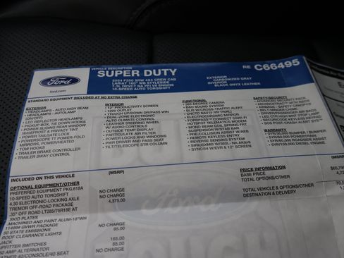 Used 2024 Ford F350 Lariat w/ Tremor Off-Road Package AWD/4WD image 68