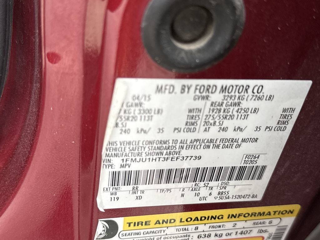 Used 2015 Ford Expedition XLT w/ Equipment Group 202A RWD image 29