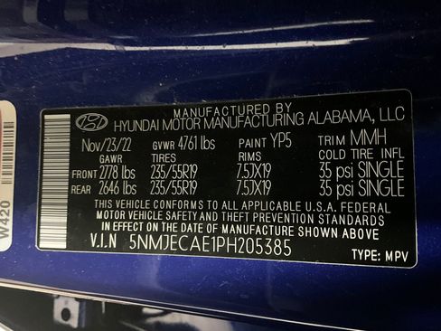 Used 2023 Hyundai Tucson Limited image 30