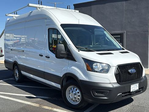 Used 2023 Ford Transit 350 148 High Roof Extended AWD w/ Fleet Safety Package image 1
